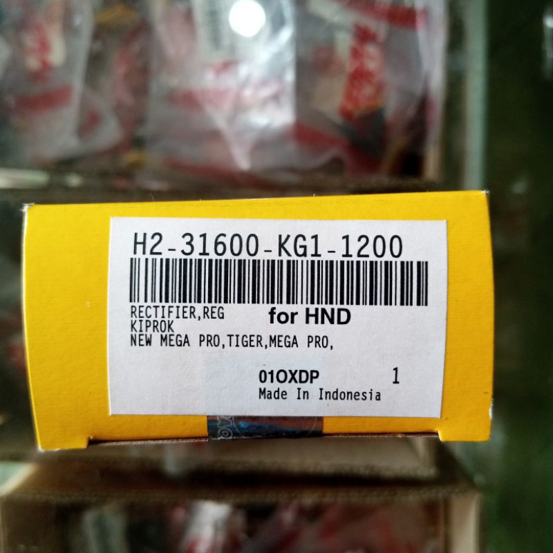 KIPROK ASPIRA UNTUK MOTOR TIGER,MEGA PRO