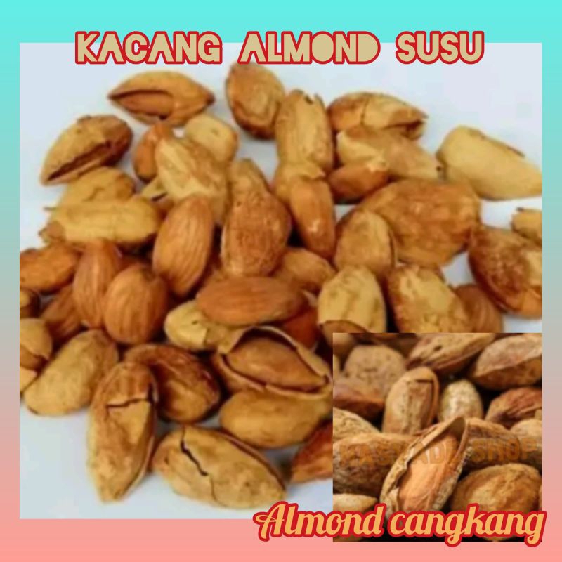 

kacang almond susu 150 gram