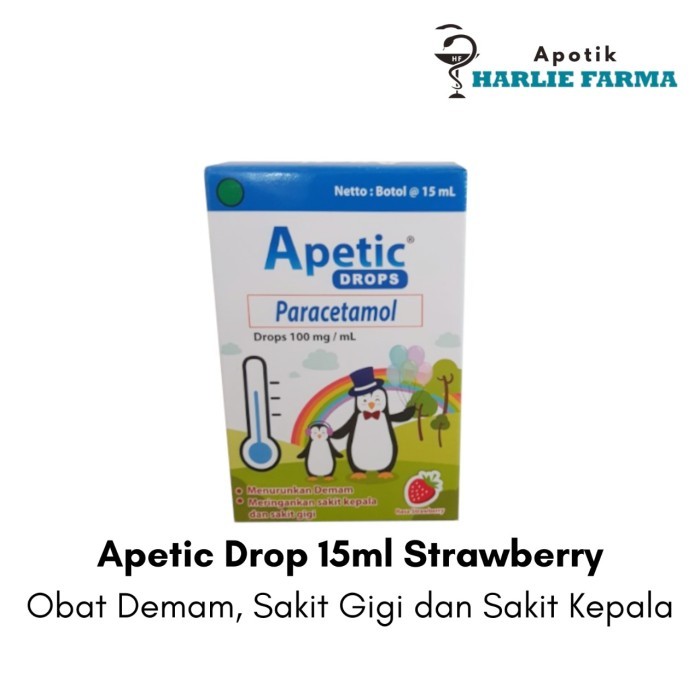 Apetic paracetamol drop 15ml