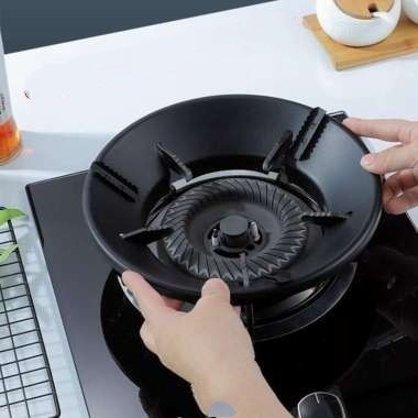 Alas Dudukan Kompor Gas Anti Angin / Tatakan Kompor Gas Universal Plat Tebal