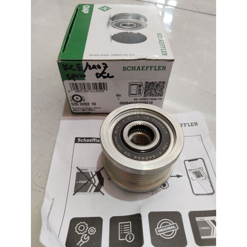 pulley pully pulli puli puly alternator dinamo amper chevrolet spin 1300 1.3 diesel original ina