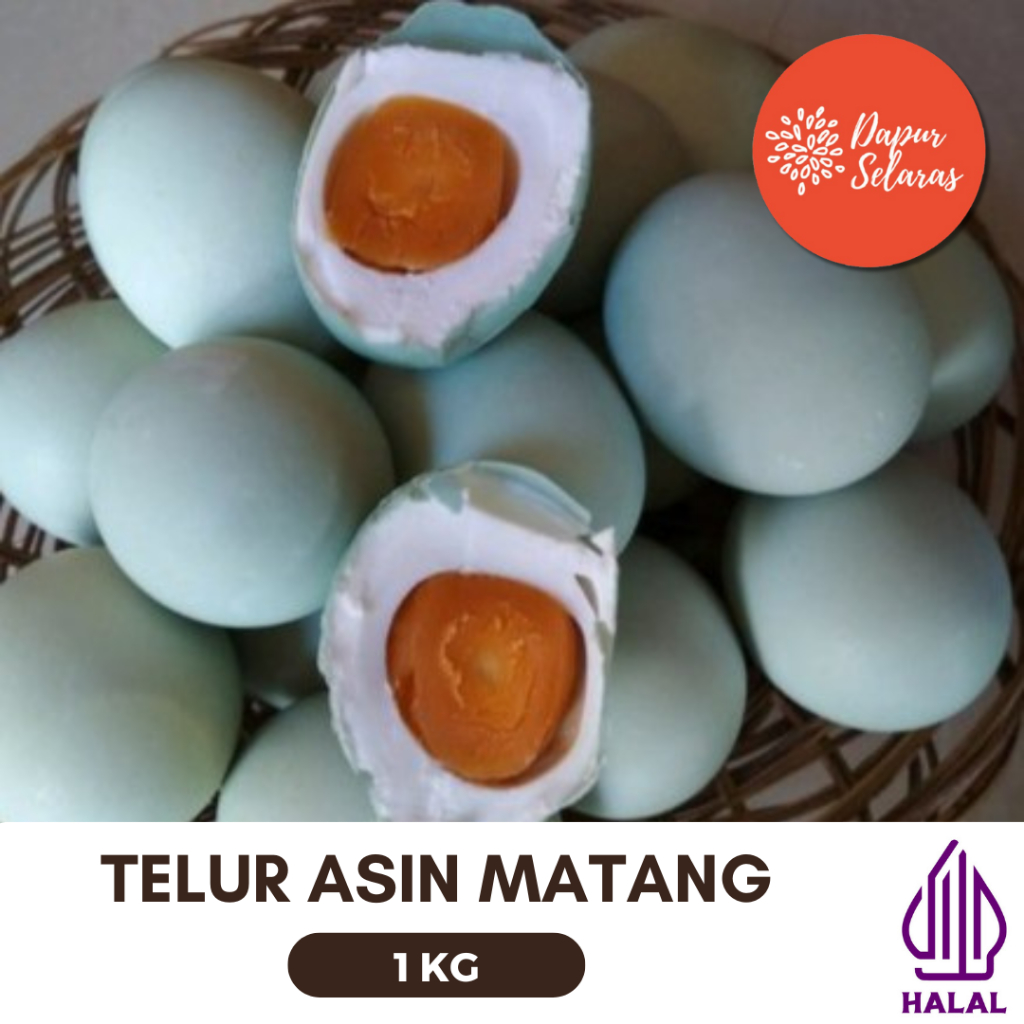 

Telur Asin Matang 1 Kilogram