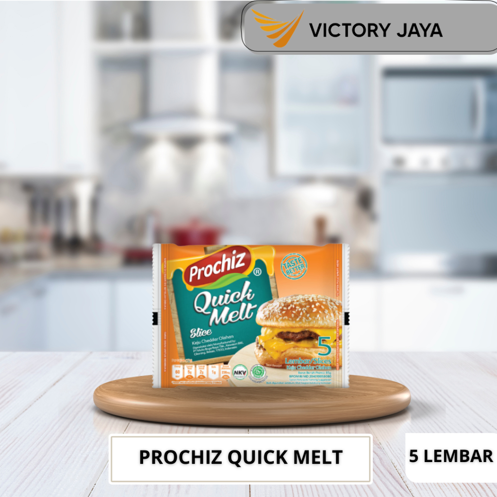 

Prochiz slice quick melt 5 lembar / keju cheddar olahan