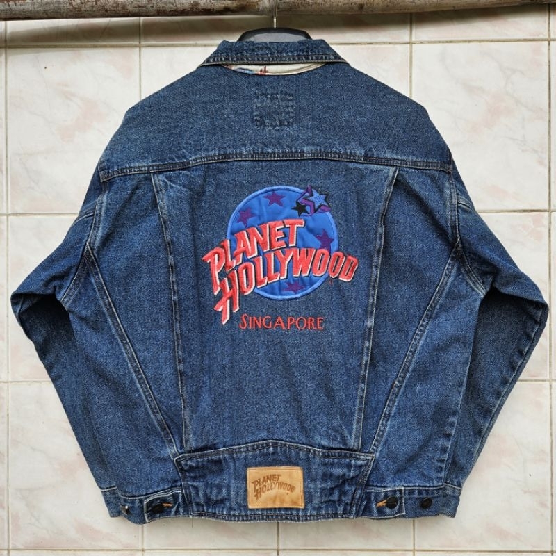 DENIM JACKET TRUCKER PLANET HOLLYWOOD SINGAPORE LIKE ETERNAL EVISU MOMOTARO SUGARCANE IRON HEART JAK