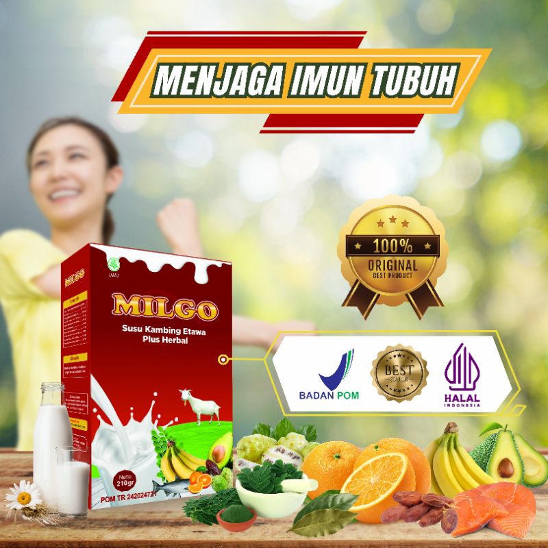

JAGA IMUN TUBUH KITA DENGAN SUSU MILGO