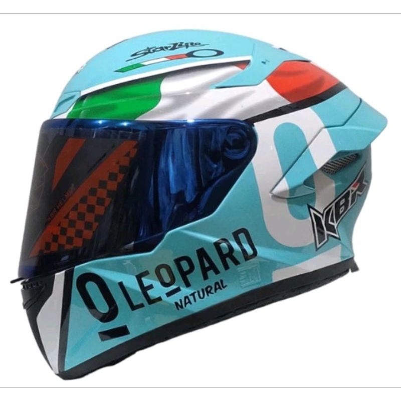 HELM FULL FACE KBR TTC / TTC ISLE MOTIF ORIGINAL