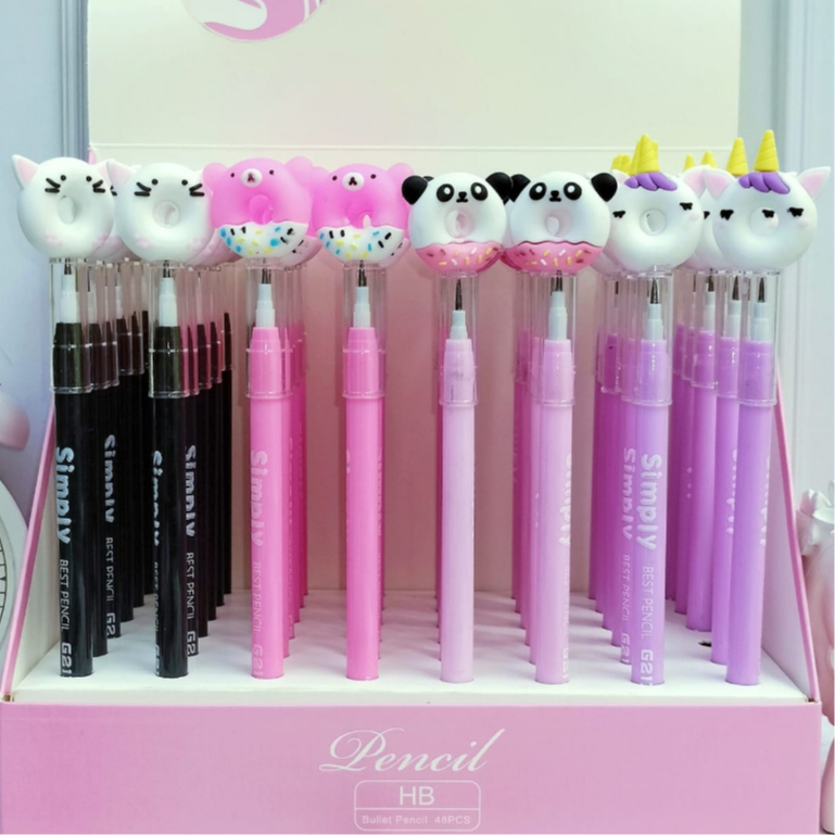 

Pensil Susun DONUT UNICORN Lucu Cute Cantik Estetik Favorit TERMURAH / Pensil Sambung Donat Unicorn Super Imut UNIK Alat Tulis Sekolah Anak Kekinian bisa Grosir dan COD