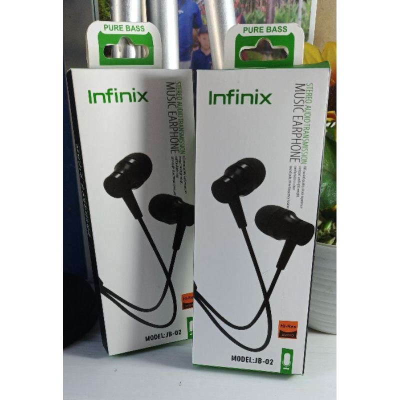 Headset JBL brand untuk hp infinix. model JB-02