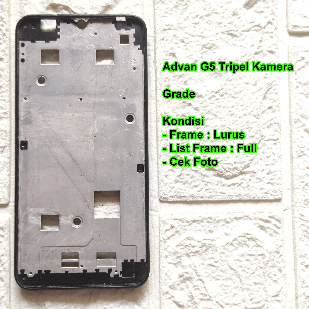 Frame Advan G5 Tripel Camera Tatakan LCD copotan