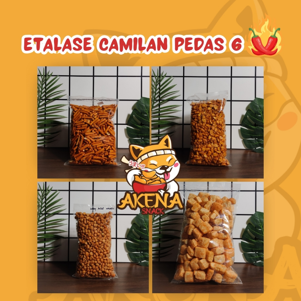 

ANEKA CAMILAN SNACK PEDAS KILOAN 250 & 500 GRAM MAKANAN RINGAN JAJAN CAMILAN TERLENGKAP MURAH