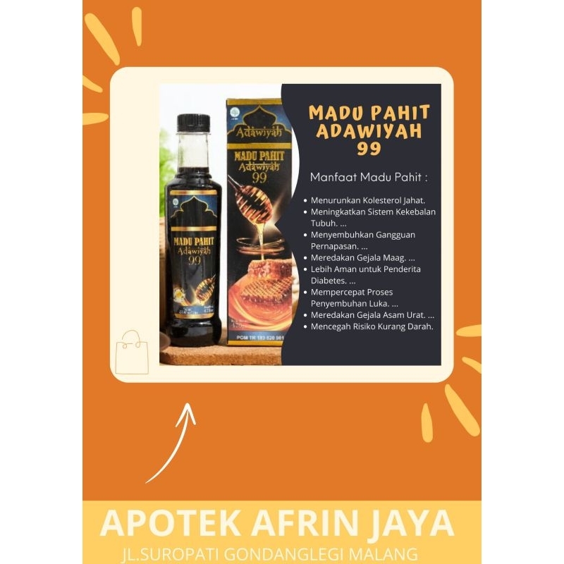 

madu pahit adawiyah 99
