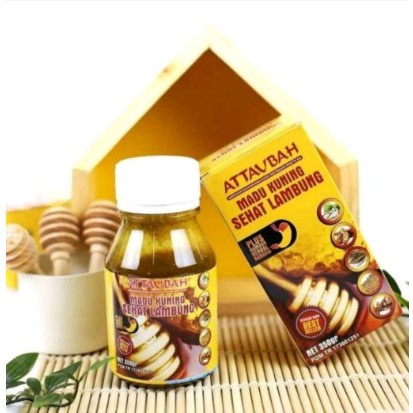 

Madu Kuning Sehat Lambung Attaubah isi 350gr