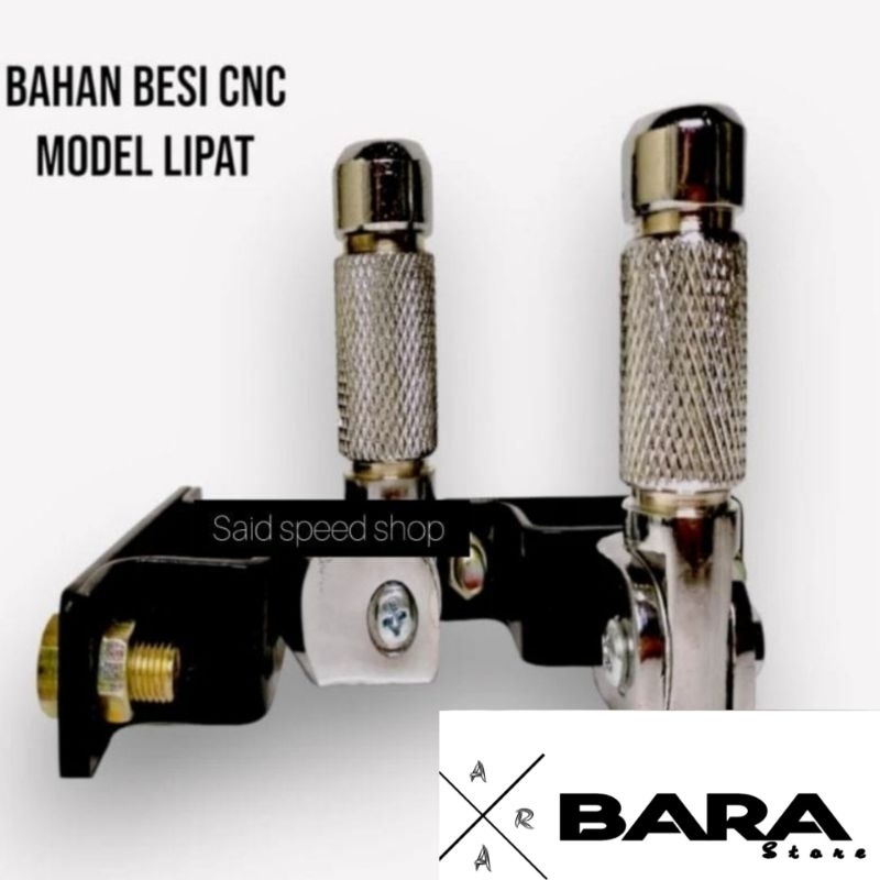 Jalu underbone lipat universal step underbone universal motor model lipat bisa engkok pijakan kaki m