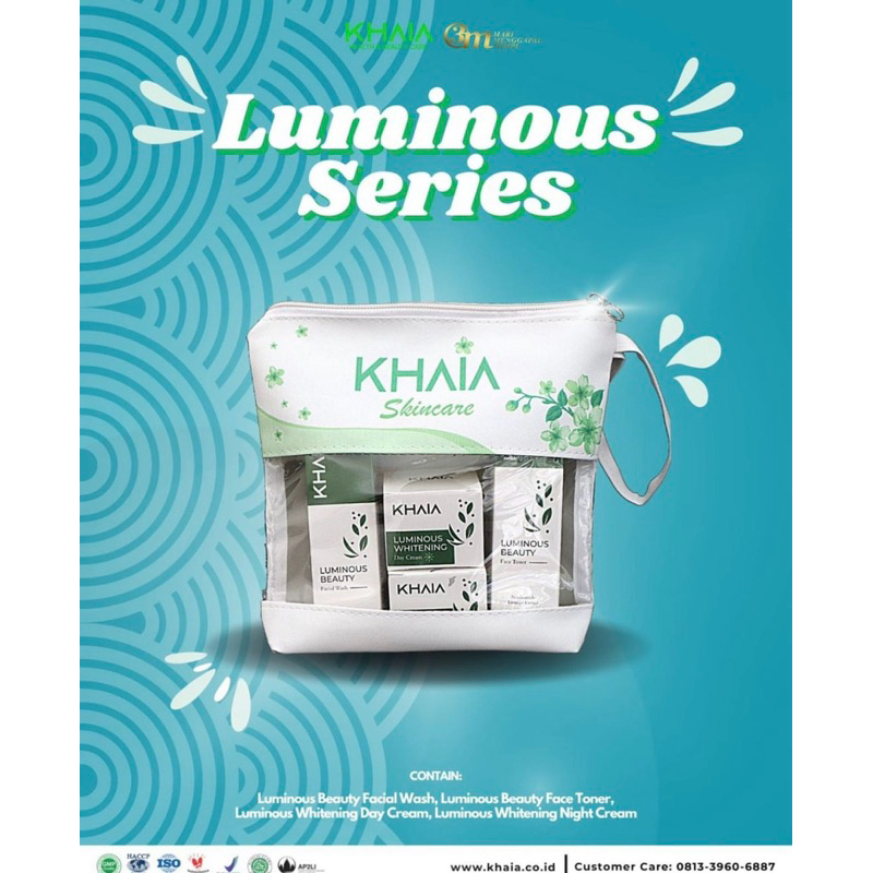 SKINCARE KHAIA LUMINOUS SERIES