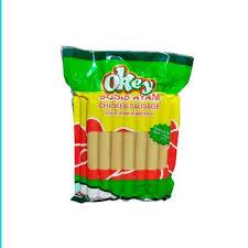 

Sosis Ayam | Chicken Sausage Okey 500gr isi 15 batang