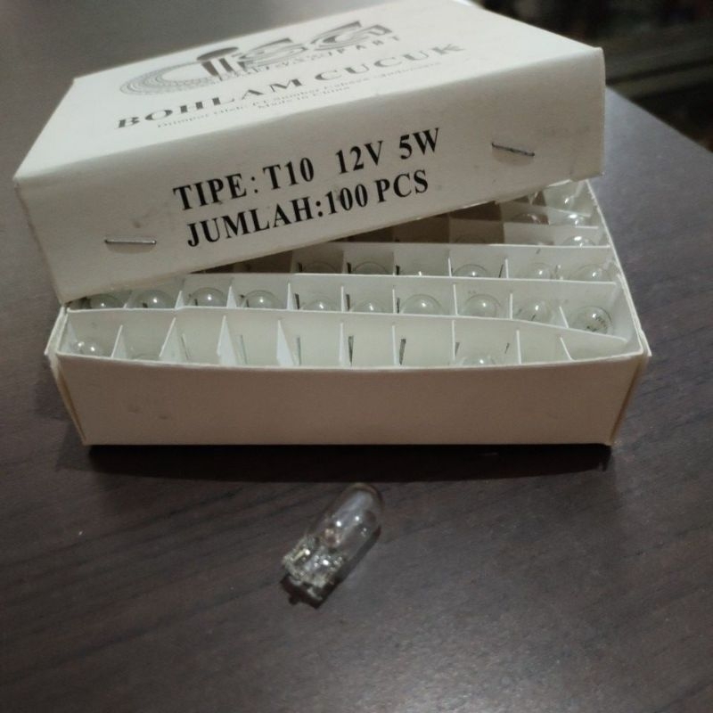 Bohlam Cucuk T10 Lampu senja / sein