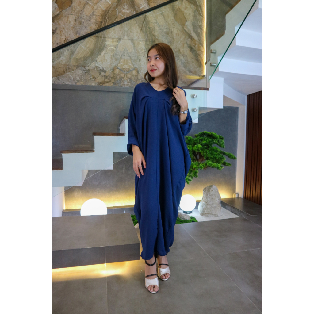 Dress Kaftan Crinkle Airflow  / Kaftan Crinkle Airflow Gamis Kaftan