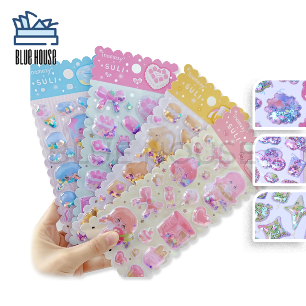 

Sticker Motif Timbul 3D Ada Pernak Pernik Aestehtic Tempelan Hiasan Buku Laptop Handphone Hadiah Anak