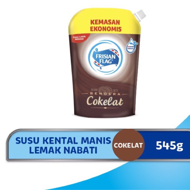 

Frisian Flag Bendera Kental Manis Cokelat Pouch 545g - 1 pcs