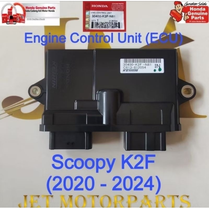 30400K2FN81 Ecu Engine Control Unit Scoopy K2F Asli  Honda AHM