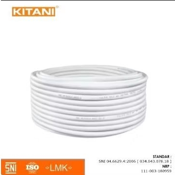 Kabel Listrik 2 x 1,5 Kitani permeter / Kabel NYM / Kabel Tembaga