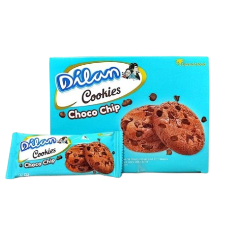 

DILAN COOKIES CHOCO CHIP 1 KOTAK ISI 23 PCS