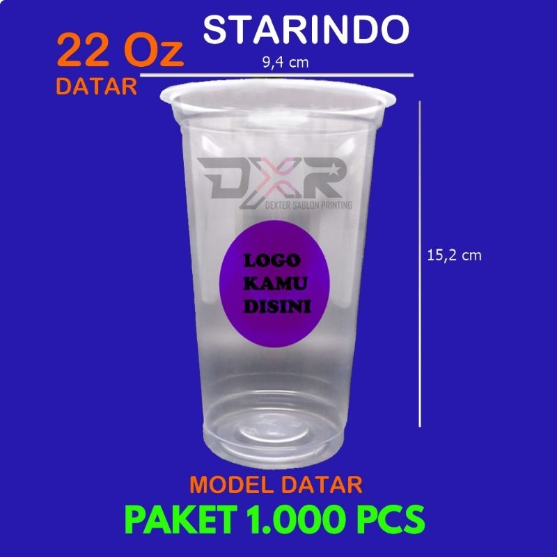 

Sablon Cup 22 Oz Datar Starindo 9,5 gram 1 Karton (Isi 1000 pcs)