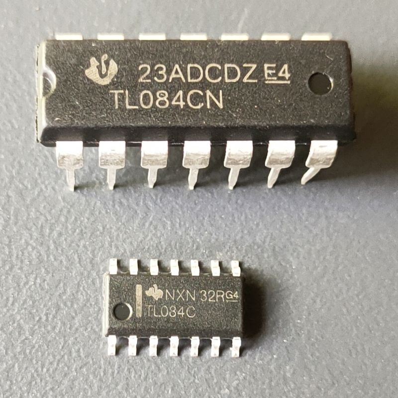 TL084 TL084CN TL084C TL084CD TL084CDR TL084A TL084B TL084Q QUAD OP-AMP DIP SMD