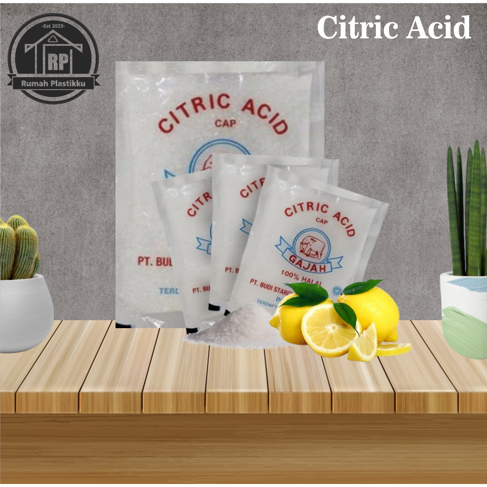 

Citrun Citric Acid - Pembersih, Pencerah Pakaian, Penambah rasa segar makanan minuman