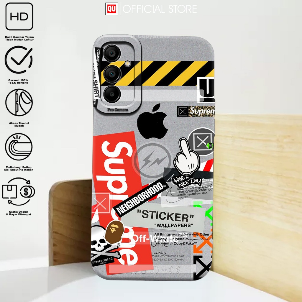 Case Samsung A15 - Casing Hp Samsung A15 Terbaru Motif BA - Softcase Hp Samsung A15 - Silikon Hp Sam