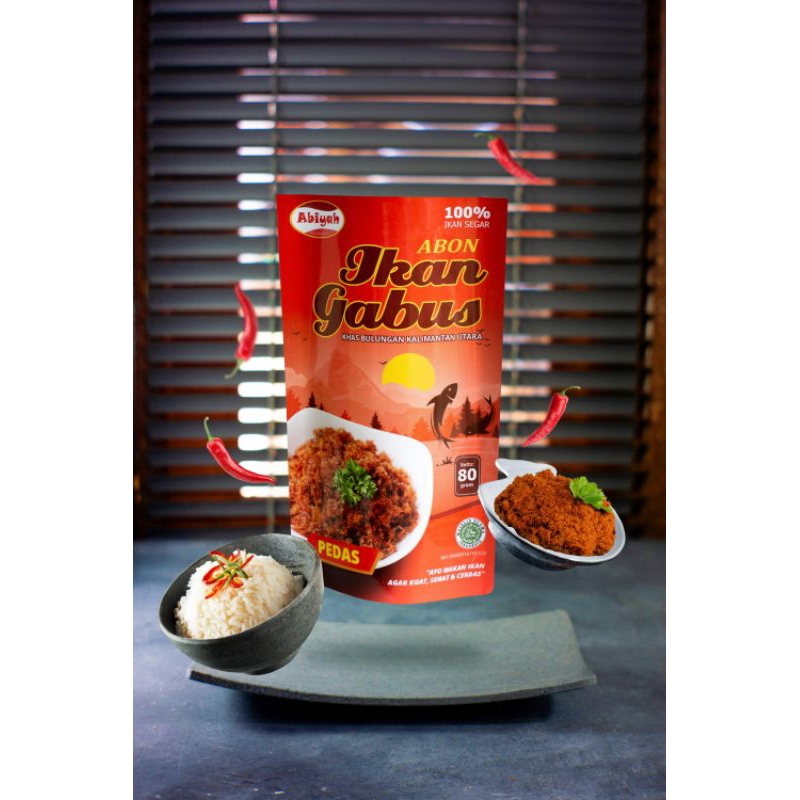 

Abon ikan gabus pedas