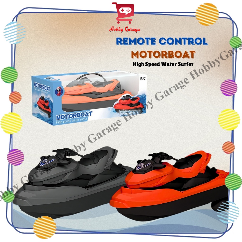 TSC Mainan RC JetSki Speed Boat Perahu motor Anak Remote Control JetSky