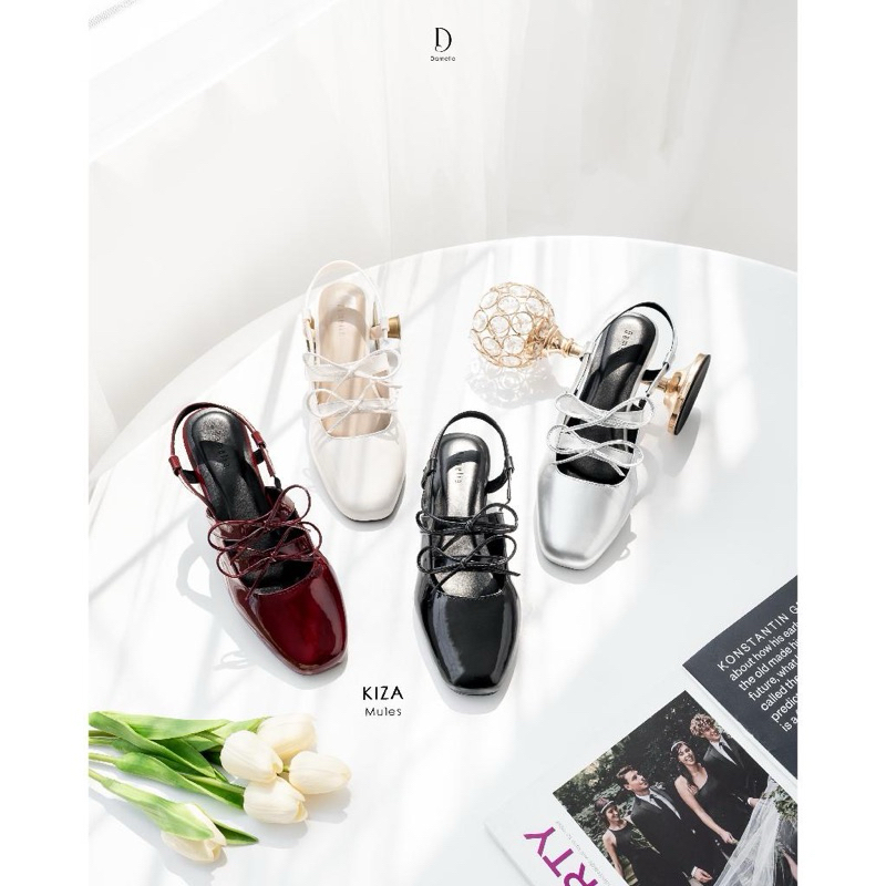 Damelia Melstore Jkt Sandal wanita Kiza mules DAMELIA MELSTORE JKT