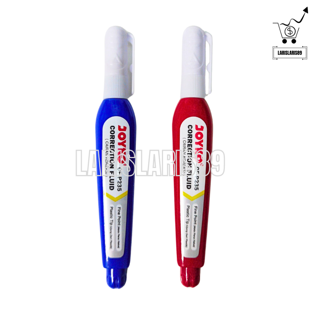 

Correction Fluid Joyko CF-P235 - Cairan Koreksi Tipex Penghapus Cair [PER PCS]