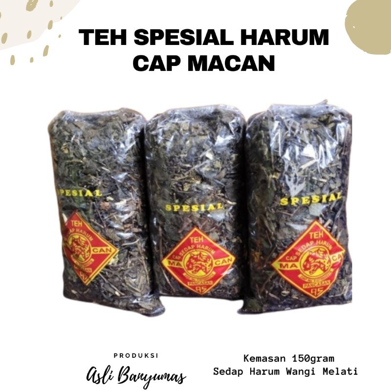 

TEH TRADISIONAL CAP MACAN | TEH SEDAP HARUM WANGI | KHAS BANYUMAS | HARGA TERJANGKAU | FREE GIFT MIN BELANJA 50K (All Item)