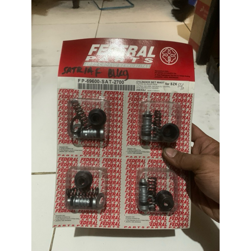 Seal master rem belakang Satria FU