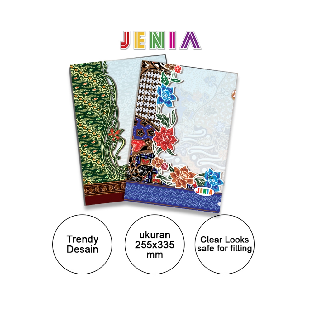 

Map L Map Folder Batik Jenia (6 pcs)