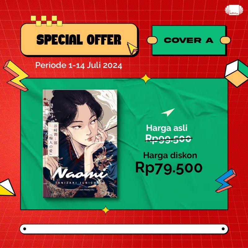 Buku Novel Naomi - Tanizaki Junichiro