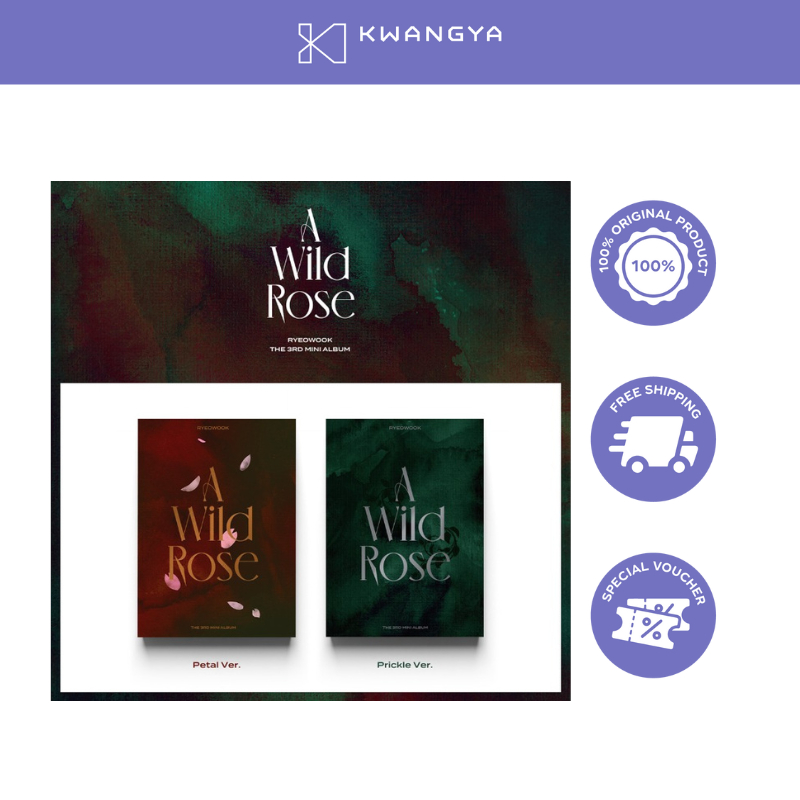 SUPER JUNIOR RYEOWOOK_The 3rd Mini Album [A Wild Rose]