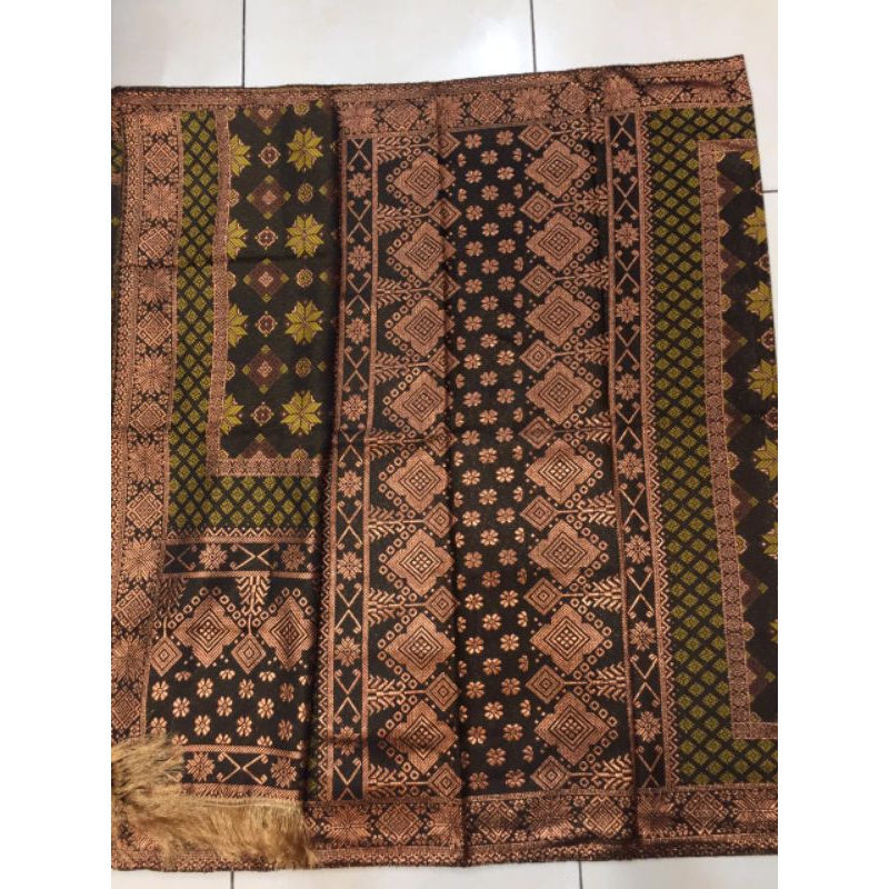 songket palembang tembaga