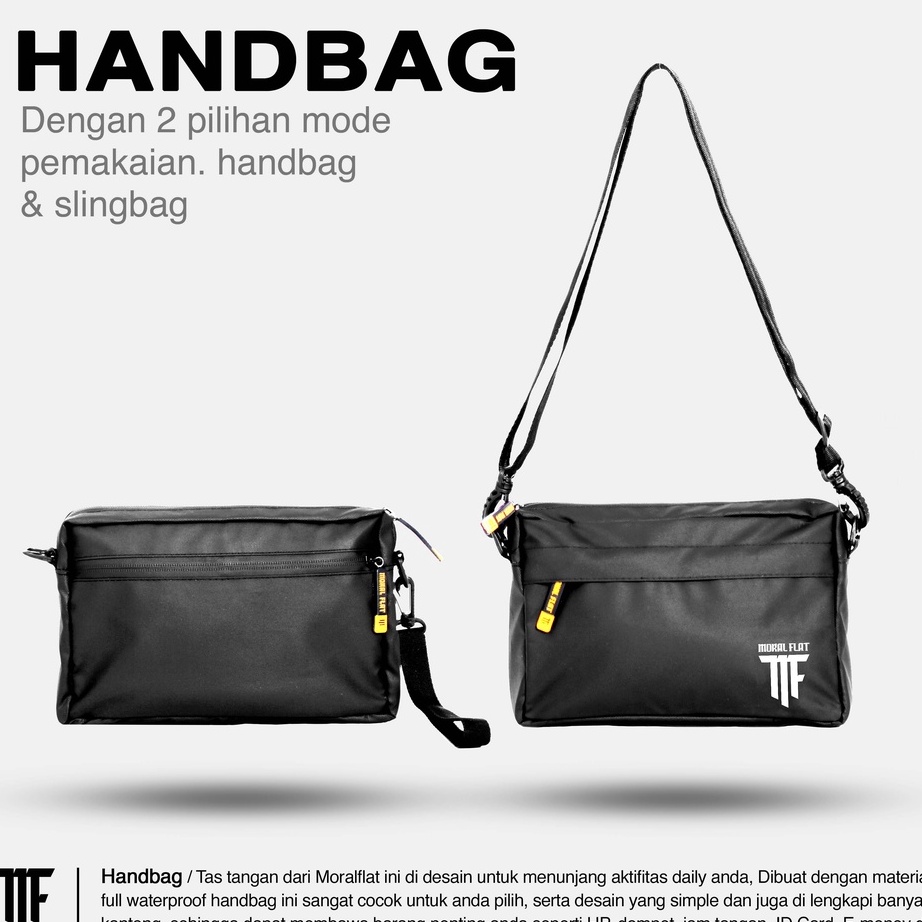 KI3 Moral Flat OfficialTas Pria  Clutch  Handbag  Tas Tangan Moral Flat  Tas PriaTas Wanita Wateroof