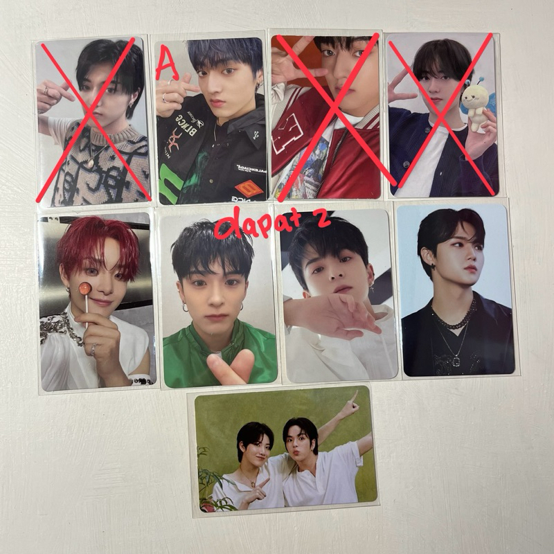 pc photocard treasure haruto jihoon asahi doyoung jaehyuk unit pob tss reboot pob ktown