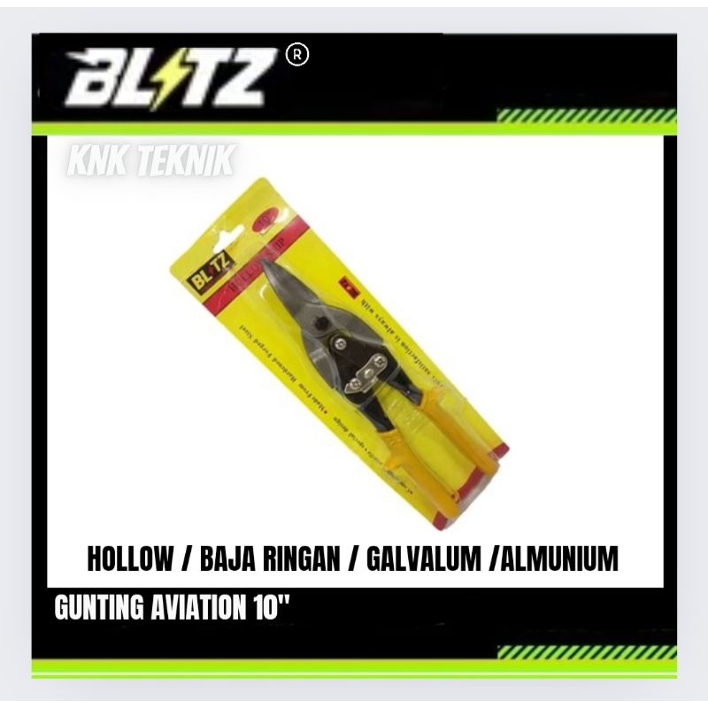 

Blitz Gunting Seng Avision Gunting Hollow Holo Galvalum Baja Ringan Almunium 10