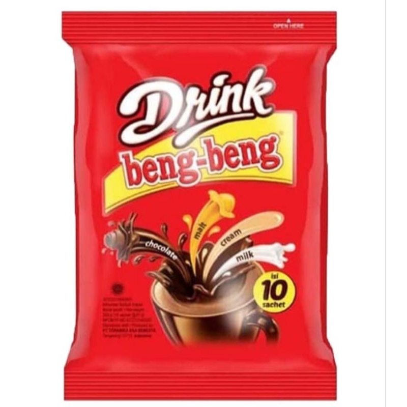 

beng beng drink minuman rasa cokelat isi 10 pc x 30 gram