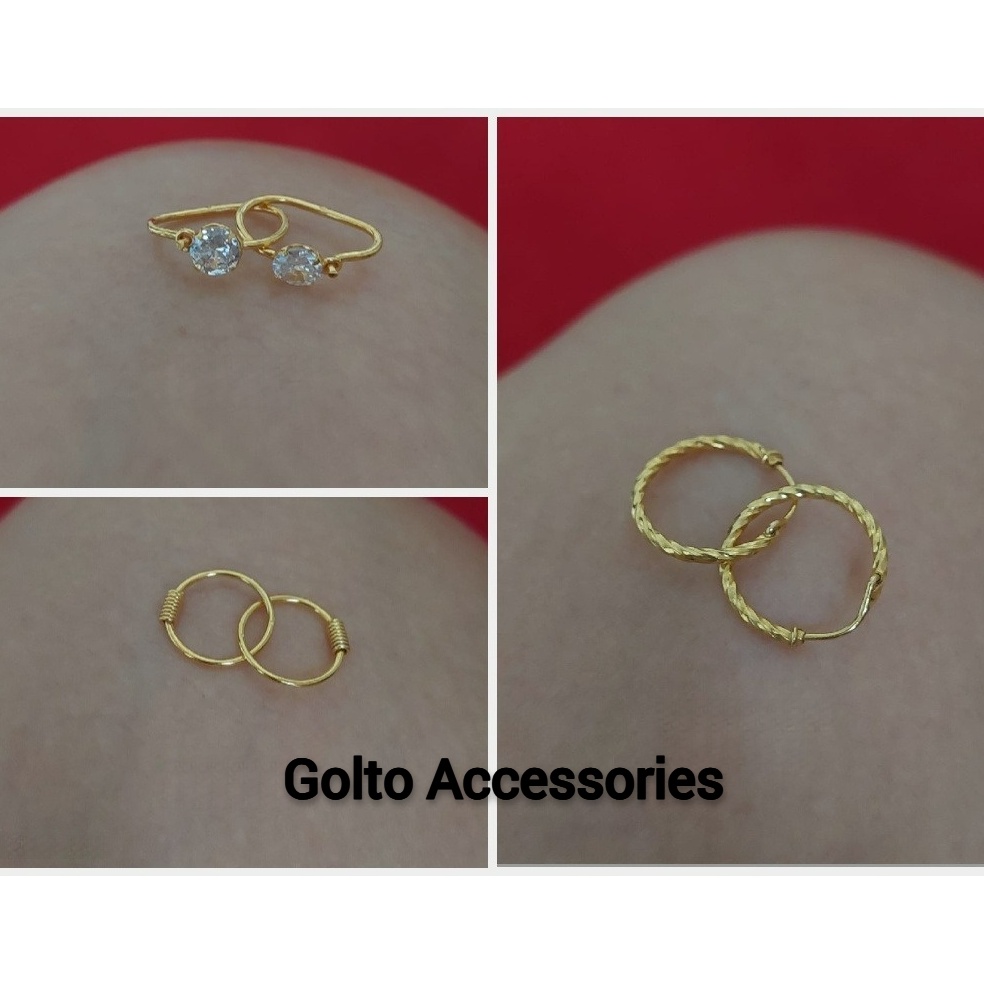 KODE K18B Anting Anak Ring Emas Muda 5 setengah gram