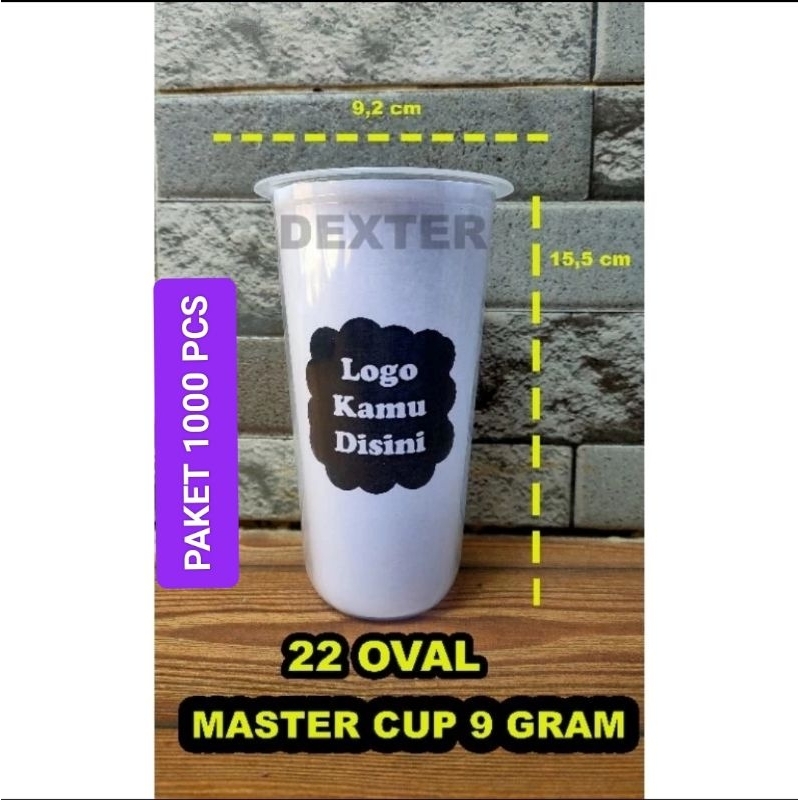 

Sablon cup 22 OZ DATAR & 22 OVAL Master Cup 9 gram 1 Karton (Isi 1000 Pcs)