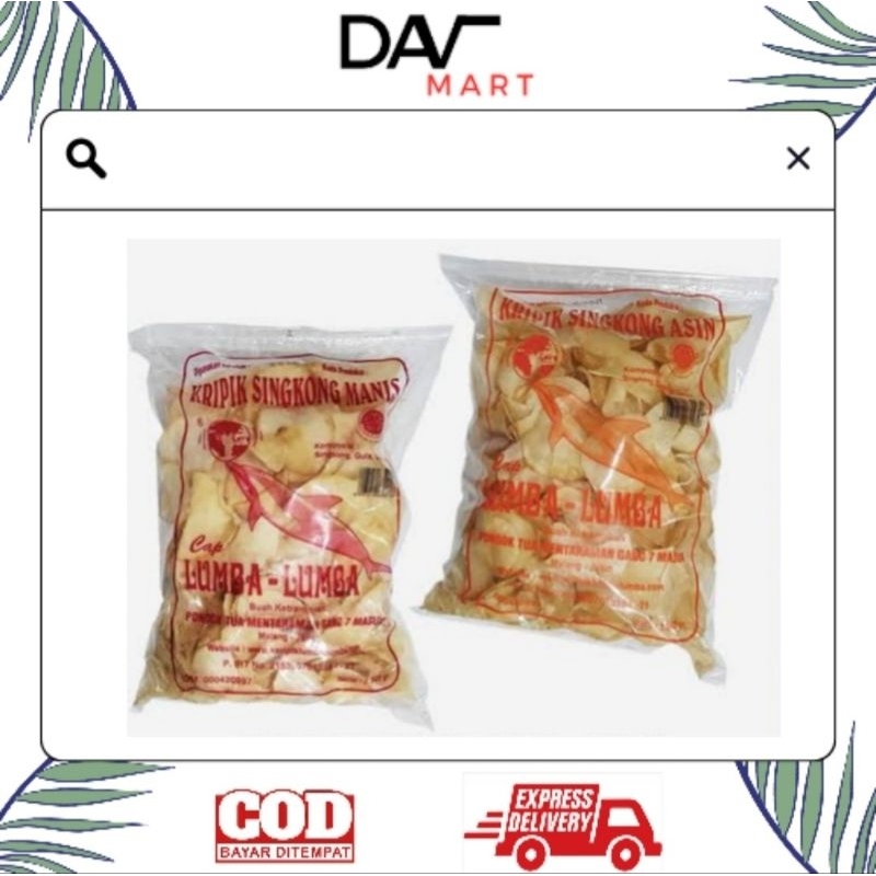 

KERIPIK SINGKONG LUMBA LUMBA ASLI MALANG 500GR