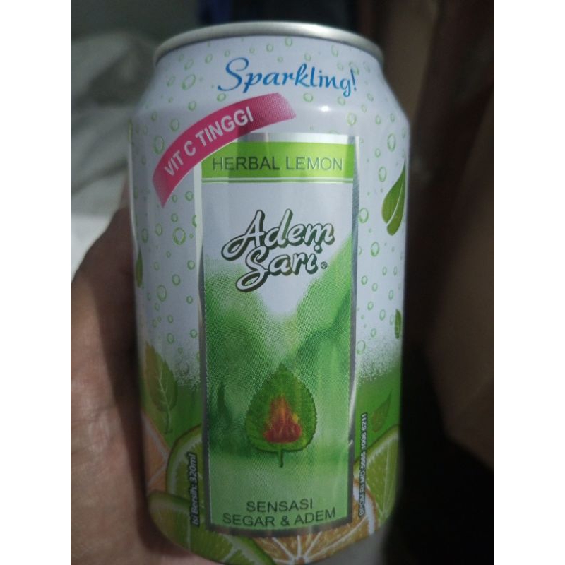 

Adem Sari Sparkling Herbal Lemon 320ml