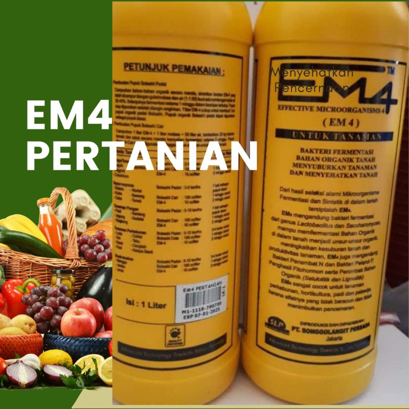 EM4 pertanian 1 liter