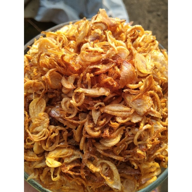 

TERMURAH!! Bawang goreng premium asli Probolinggo 1 KG